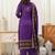 women ethnic motifs printed regular  cotton kurta with palazzos & with dupatta