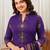 women ethnic motifs printed regular  cotton kurta with palazzos & with dupatta