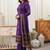 women ethnic motifs printed regular  cotton kurta with palazzos & with dupatta