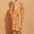women floral printed  cotton kurta with trousers & with dupatta