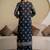 women ethnic motifs embroidered beads and stones  cotton kurta with palazzos & with dupatta
