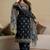women ethnic motifs embroidered beads and stones  cotton kurta with palazzos & with dupatta