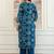 women bandhani printed  cotton kurta with trousers & with dupatta