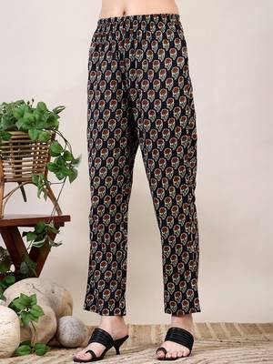 women floral printed empire kurta with trousers & with dupatta 4