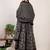 women floral printed empire kurta with trousers & with dupatta