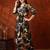 women floral printed regular kurta with palazzos
