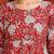 women floral printed  cotton a-line kurta with trouser & dupatta