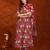women floral printed  cotton a-line kurta with trouser & dupatta