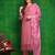 women floral solid kurta with trouser & dupatta