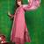 women floral solid kurta with trouser & dupatta