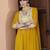 embroidered notch neck mirror work with kurta with trousers & dupatta