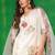 women embroidered thread work chanderi silk kurta with trousers & dupatta