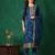 women floral embroidered kurta with trousers & dupatta