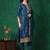 women floral embroidered kurta with trousers & dupatta