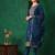women floral embroidered kurta with trousers & dupatta