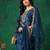 women floral embroidered kurta with trousers & dupatta