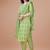 women ethnic motifs printed kurta with trousers & with dupatta