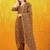 women ethnic motifs printed regular kurta with patiala & with dupatta