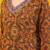 women ethnic motifs printed regular kurta with patiala & with dupatta