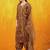 women ethnic motifs printed regular kurta with patiala & with dupatta