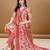 women floral printed regular  cotton kurta with trousers & with dupatta