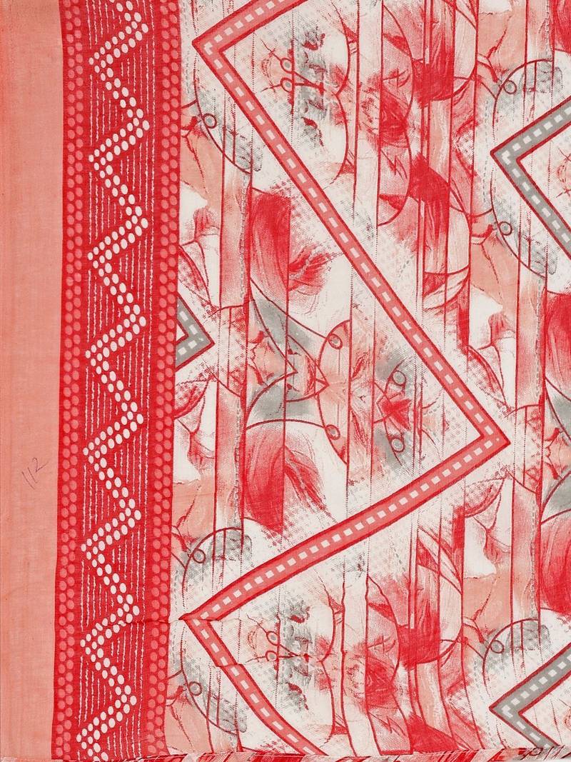 women floral printed regular  cotton kurta with trousers & with dupatta