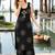 women ethnic motifs printed regular mirror work kurta with palazzos