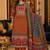 women ethnic motifs printed regular  cotton kurta with trousers & with dupatta