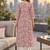 women floral printed regular  cotton kurta with trousers & with dupatta