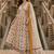 women floral printed angrakha  cotton kurta with trousers & with dupatta