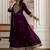 women ethnic motifs embroidered regular  silk kurta with trousers & with dupatta