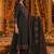 women ethnic motifs printed regular  cotton kurta with trousers & with dupatta