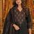 women ethnic motifs printed regular  cotton kurta with trousers & with dupatta