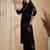 women floral printed regular sequinned a-line kurta with palazzos