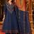 women ethnic motifs printed regular  cotton kurta with palazzos & with dupatta