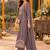 women ethnic motifs embroidered regular thread work kurta with palazzos & with dupatta