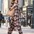 women floral printed regular kurta with trousers
