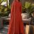 women floral embroidered thread work cotton kurta with palazzos & dupatta
