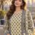 women floral printed regular  cotton kurta with trousers & with dupatta