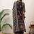ethnic motifs printed straight kurta with palazzos & dupatta