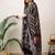 ethnic motifs printed straight kurta with palazzos & dupatta