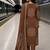 women ethnic motifs printed regular  cotton kurta with trousers & with dupatta