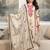 women ethnic motifs printed regular kurta with trousers & with dupatta