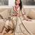 women ethnic motifs printed regular kurta with trousers & with dupatta