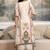 women ethnic motifs printed regular kurta with trousers & with dupatta