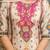women ethnic motifs printed regular kurta with trousers & with dupatta