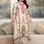 women ethnic motifs printed regular kurta with trousers & with dupatta