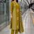 women printed regular  cotton kurta with trousers & with dupatta