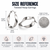 Twisted hoop earrings baali, silver tone anti-tarnish