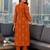 women ethnic  cotton kurta with trousers & with dupatta